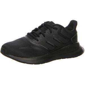 adidas Core Schnürhalbschuh RUNFALCON K für Kinder, schwarz, Gr. 38 ⅓ EU / 5,5 Kids UK