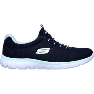 Skechers 12980W Wide für Damen, blau, Gr. 39 EU