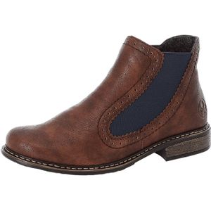 Rieker Z4984-25 mogano/pacific Klassische Stiefeletten  HW 20/21 für Damen, braun, Gr. 36 EU