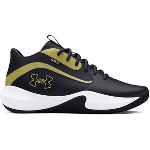 Under Armour Lockdown 7 Basketballschuhe 300 - marine od green/black/tetra gray 45 für Herren, schwarz, Gr. 45 ½ EU