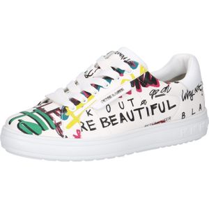 Peter Kaiser Schuhe Senaker weiß Graffiti 73740 für Damen, weiß, Gr. 36 EU / 3,5 UK