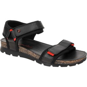 Panama Jack Seth C1 Herren Sandale schwarz rot für Herren, schwarz, Gr. 44 EU