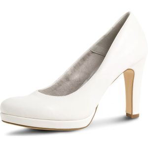 Tamaris 1-1-22426-28/020 BLACK MATT Klassische Pumps  FS 2022 für Damen, weiß, Gr. 37 EU