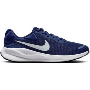 Nike Revolution 7 Road Laufschuhe Herren 007 - anthracite/white-cool grey-black 44.5 für Herren, blau, Gr. 45 EU / 10 UK