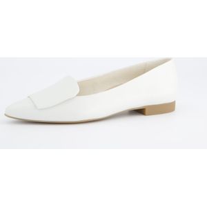Paul Green Ballerinas weiß offwhite Seidenmatt 3792 für Damen, weiß, Gr. 41 EU / 7,5 UK