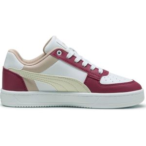 Puma Caven 2.0 Block Sneaker Kinder 10 - PUMA white/alpine snow/island pink 38.5 für Kinder, rot, Gr. 37 ½ EU / 4,5 Kids UK