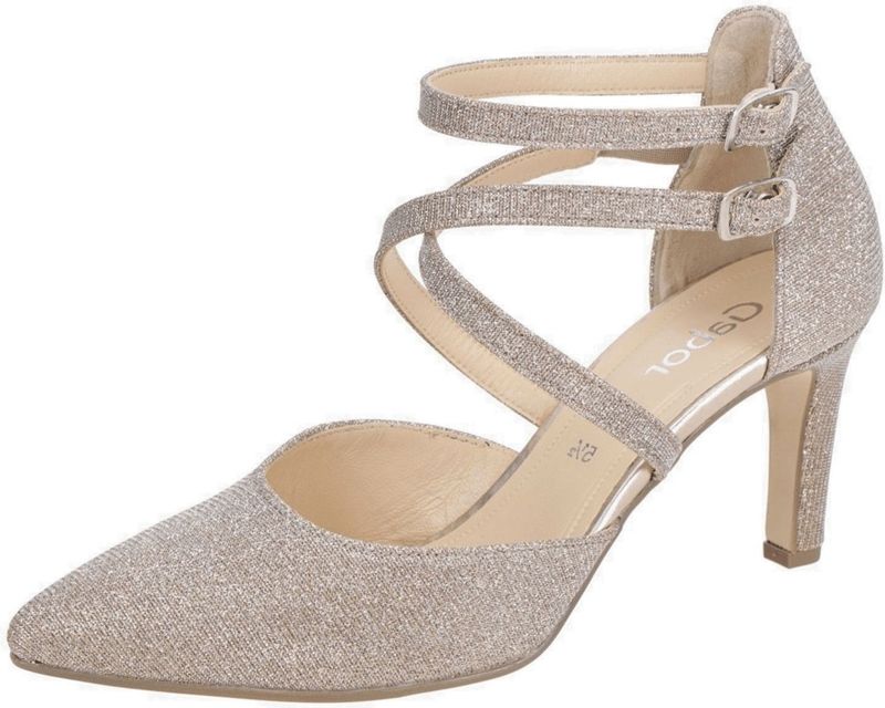 Gabor 41.390 für Damen, silber, Gr. 37 ½ EU / 4,5 UK