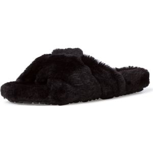 Tamaris 1-1-27100-27/001 BLACK Klassische Pantoletten  HW 21/22 für Damen, schwarz, Gr. 39 EU