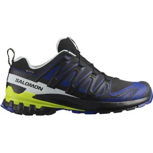 Salomon SHOES XA PRO 3D V9 GTX Poseid/Whpep/Flcn für Herren, schwarz, Gr. 42 ⅔ EU / 8,5 UK