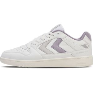 Hummel St. Power Play Sneaker Damen 9560 - white/lilac grey/lunar rock 39 für Damen, weiß, Gr. 38 EU