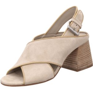 Vic Matié Sandale m. Abs. sand für Damen, beige, Gr. 38 ½ EU