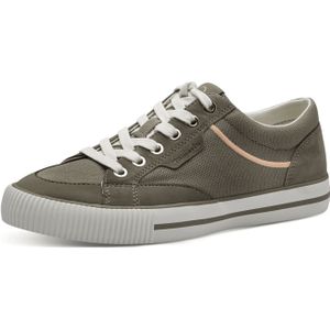 Tamaris Da.-Schnürer für Damen, oliv, Gr. 36 EU