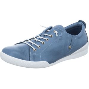 Andrea Conti Bequeme Schnürschuhe für Damen, blau, Gr. 37 EU