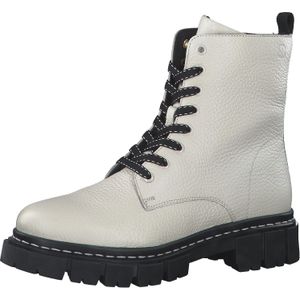 s.Oliver S. Oliver 5-5-26223-29/109 OFFWHITE Schnürstiefel  HW 22/23 für Damen, weiß, Gr. 38 EU
