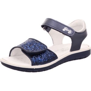 Primigi Mä.Sandalen,Klett,Blau/Glitzer für Kinder, blau, Gr. 38 EU