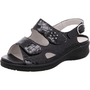 Waldläufer 811004 für Damen, schwarz, Gr. 38 EU / 5 UK