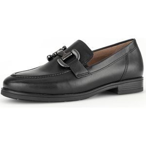 Gabor Schuhe Slipper schwarz Nappa G-Weite 72.422.37 für Damen, schwarz, Gr. 38 EU / 5 UK