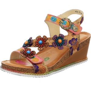 Laura Vita sand. für Damen, beige, Gr. 39 EU