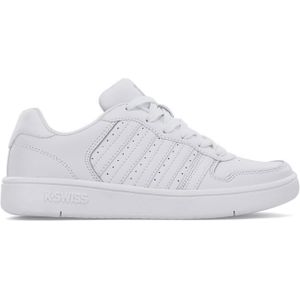 K-Swiss Court Palisades White/Ashes Of Roses/Cornstalk Größe EU 37 für Herren, weiß, Gr. 43 EU