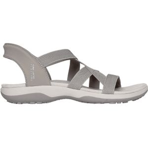 Skechers REGGAE SLIM - STRETCH FLEX für Damen, grau, Gr. 37 EU