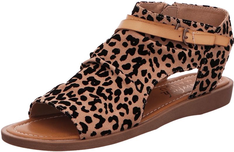 Blowfish Schaftsandalen für Damen, animal, Gr. 40 EU