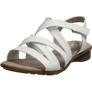 Gabor comfort Bequeme Sandalen für Damen, weiß, Gr. 39 EU / 6 UK