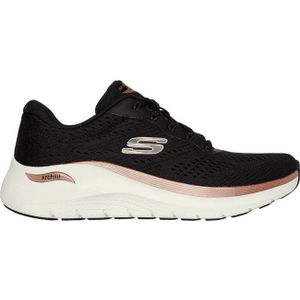 Skechers Arch fit 2.0 Glow the für Damen, schwarz, Gr. 40 EU