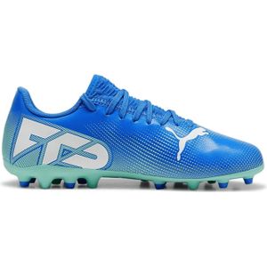 Puma Future 7 Play MG Fußballschuhe Kinder 01 - hyperlink blue/mint/puma white 38 für Kinder, blau, Gr. 38 EU
