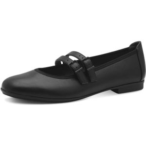 Jana Riemchenballerinas für Damen, schwarz, Gr. 39 EU