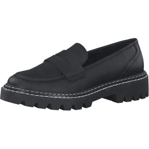 s.Oliver Mokassins für Damen, schwarz, Gr. 39 EU
