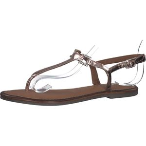 Tamaris Da.-Sandalette für Damen, silber, Gr. 37 EU