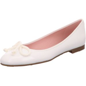 Pretty Ballerinas Klassische Ballerinas für Damen, weiß, Gr. 39 ½ EU