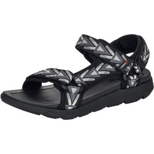 Rieker Trekkingsandalen für Herren, schwarz, Gr. 43 EU