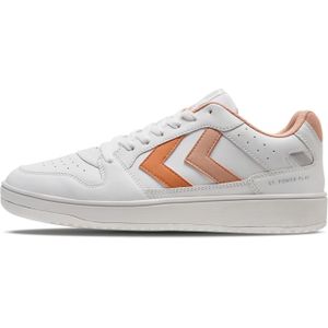 Hummel St. Power Play Sneaker Damen 9151 - white/silt green 38 für Damen, weiß, Gr. 41 EU