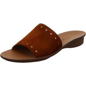 Paul Green Pantolette gelb 7550 für Damen, braun, Gr. 41 EU / 7,5 UK