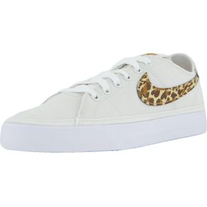 Nike Court Legacy Canvas Sneaker Damen 001 - phantom/sesame-white-desert ochre 41 für Damen, animal, Gr. 41 EU / 9,5 UK