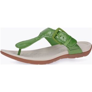 Caprice Zehenpantolette für Damen, grün, Gr. 41 EU