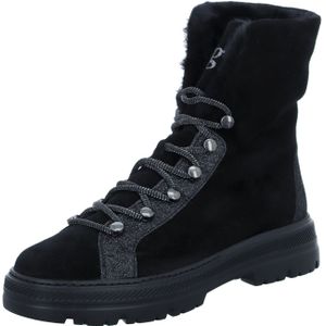 Paul Green 0074-8118-014/Schnürbootie für Damen, schwarz, Gr. 40 ½ EU / 7 UK