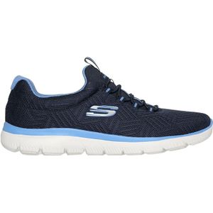 Skechers Summits Artistry Chic Black/Light Pink Größe EU 36 für Damen, blau, Gr. 43 EU
