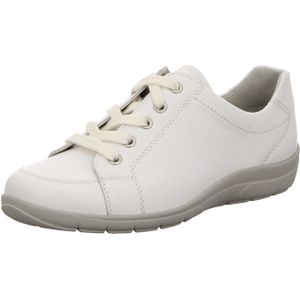Semler Bequeme Schnürschuhe für Damen, weiß, Gr. 37 EU / 4 UK