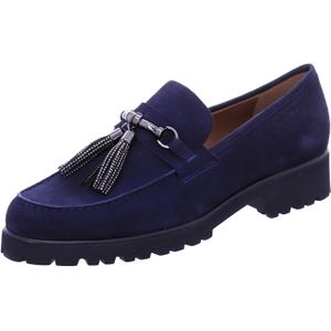 Lorbac Hochfront Slipper für Damen, blau, Gr. 39 EU