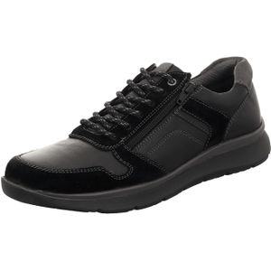 Longo Klassische Schnürschuhe für Herren, schwarz, Gr. 46 EU