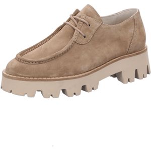 Paul Green Damen Plateau Schnürschuhe für Damen, beige, Gr. 40 ½ EU / 7 UK