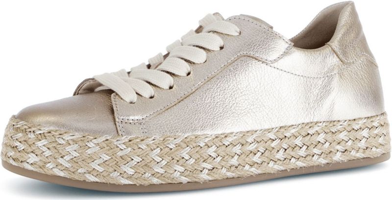 Gabor Sneaker low für Damen, gold, Gr. 42 ½ EU / 8,5 UK