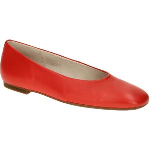 Gabor Ballerina Schuhe rot flame Nappa 64.140.25 für Damen, rot, Gr. 40 ½ EU / 7 UK