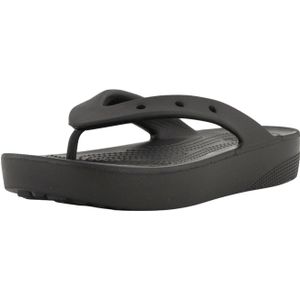 CROCS Classic Platform Flip W für Damen, schwarz, Gr. 42 EU