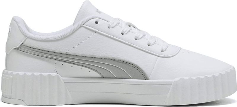 Puma Carina 3.0 Aqua Metallics Sneaker Damen 02 - PUMA white/light sand/PUMA gold 42 für Damen, weiß, Gr. 41 EU / 7,5 UK