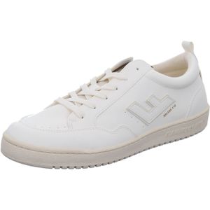 flamingoslife Sneaker Low Top für Herren, weiß, Gr. 47 EU