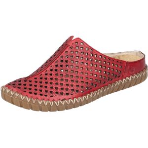 Rieker DA.-PANTOLETTE für Damen, rot, Gr. 38 EU