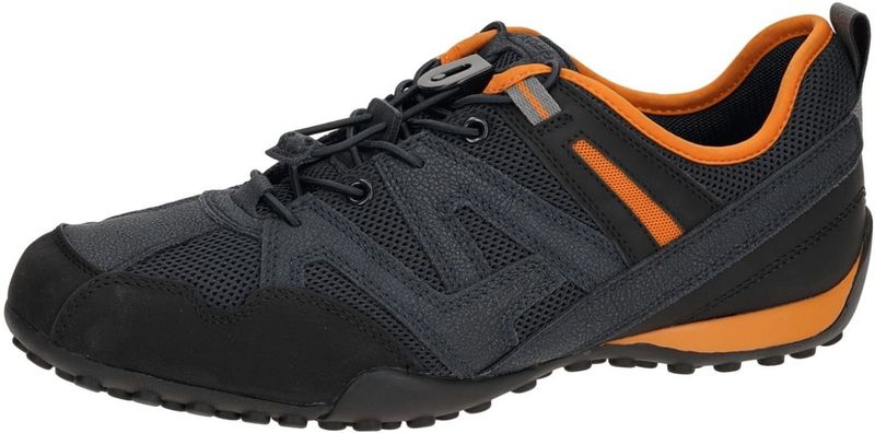 Geox Snake Sneaker Schuhe blau Gummizug U4507C für Herren, blau, Gr. 40 EU